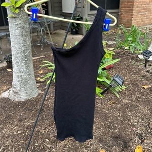 *SOLD* Urban Outfitters Ribbed One Shoulder Bodycon Dress